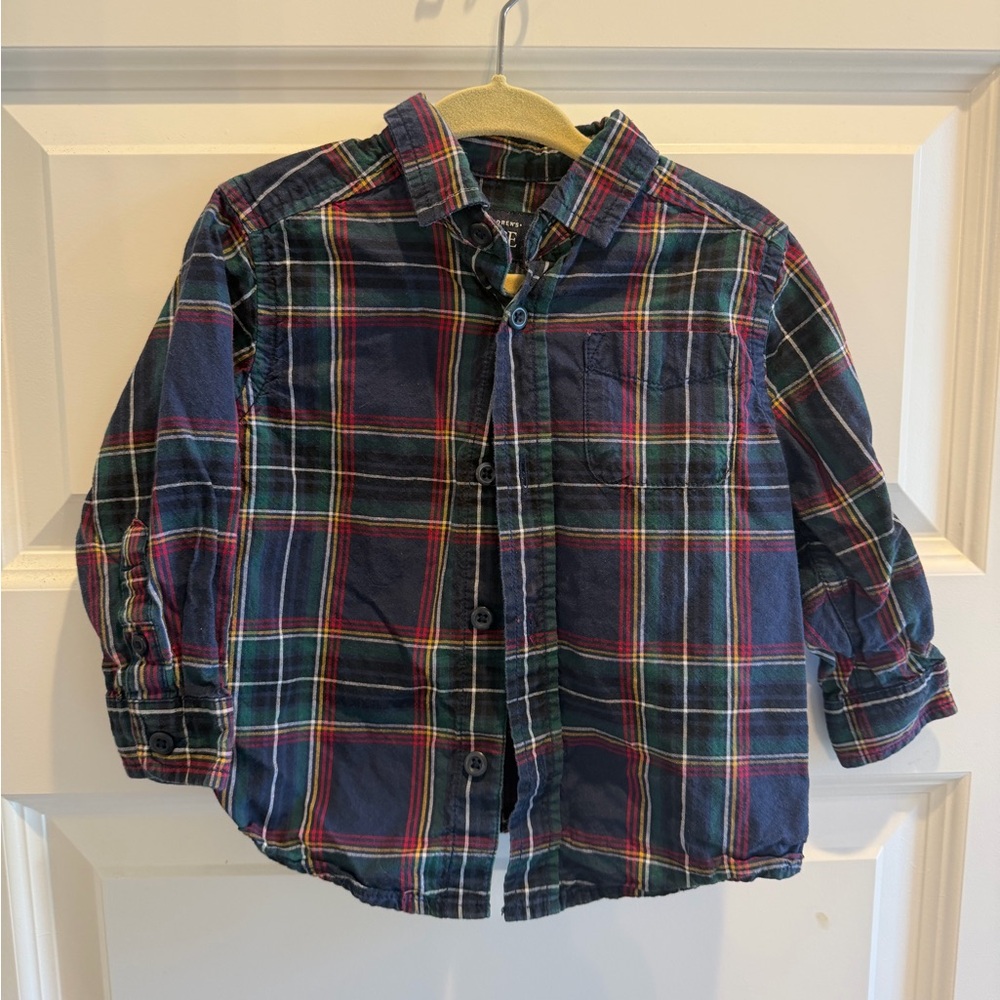 The Children’s Place Plaid Button Down